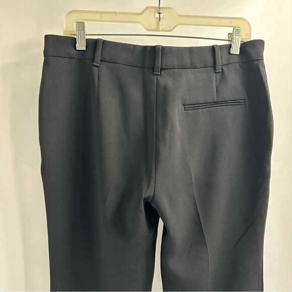 Max Mara Studio Size 10 Black Crepe Tapered Leg Casual Pants - Picture 8 of 12